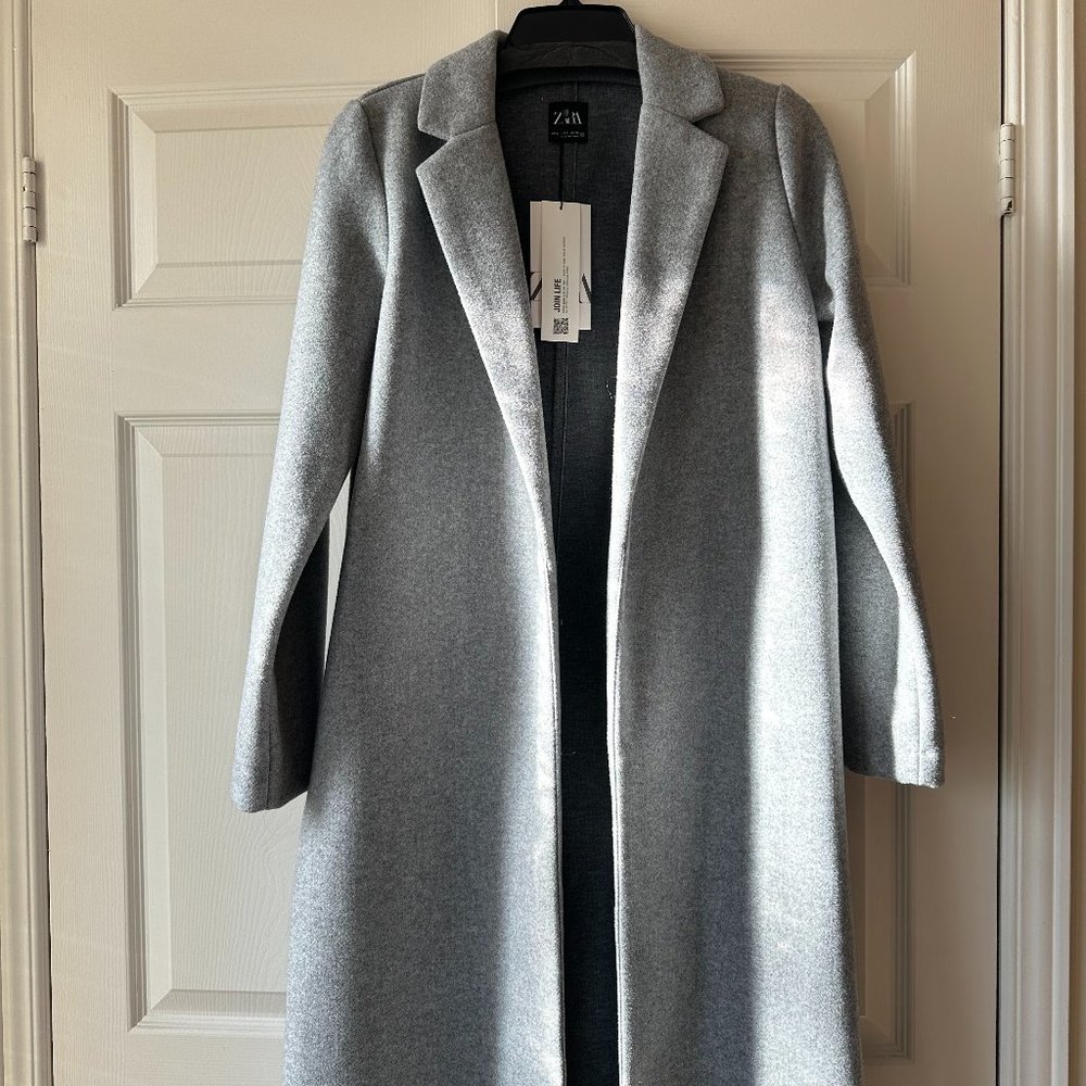Zara Gray Jacket - Size Small with Tags